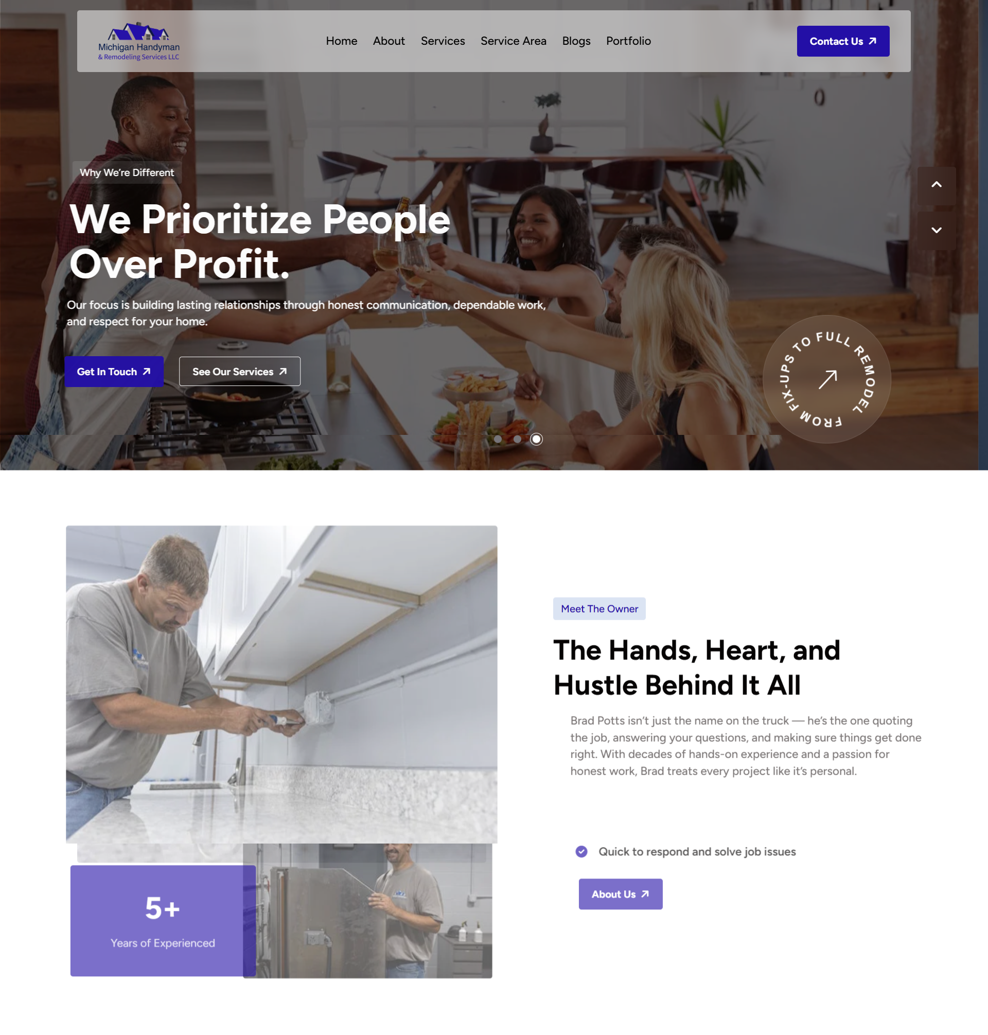 Handyman Remodeling Commercial Services in Michigan